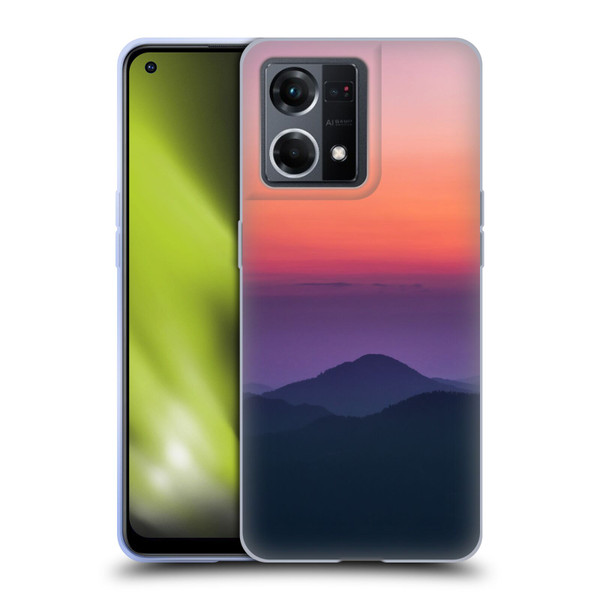 Patrik Lovrin Magical Sunsets Layers Soft Gel Case for OPPO Reno8 4G