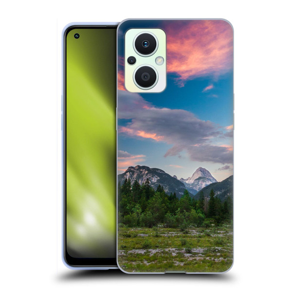 Patrik Lovrin Magical Sunsets Amazing Clouds Over Mountain Soft Gel Case for OPPO Reno8 Lite