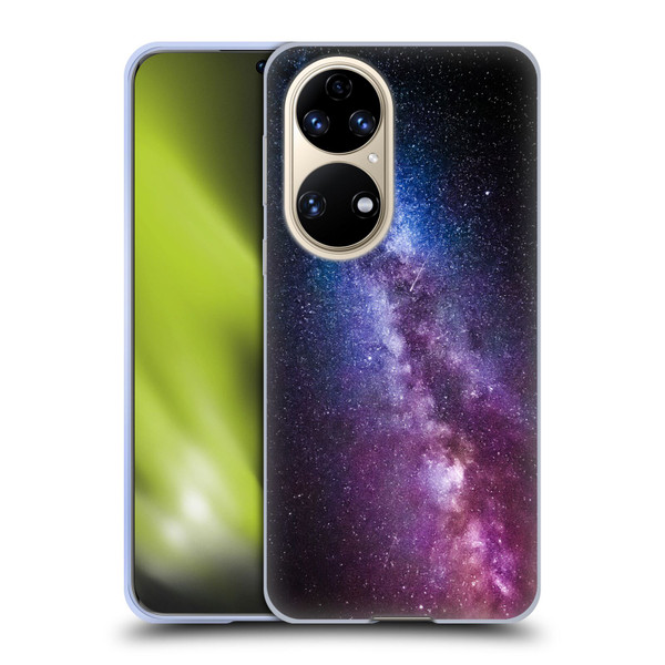 Patrik Lovrin Night Sky Milky Way Bright Colors Soft Gel Case for Huawei P50