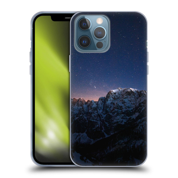 Patrik Lovrin Night Sky Stars Above Mountains Soft Gel Case for Apple iPhone 13 Pro Max