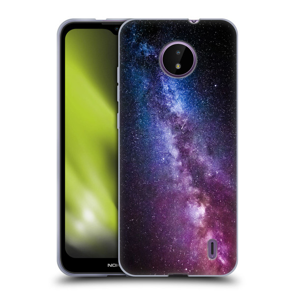 Patrik Lovrin Night Sky Milky Way Bright Colors Soft Gel Case for Nokia C10 / C20