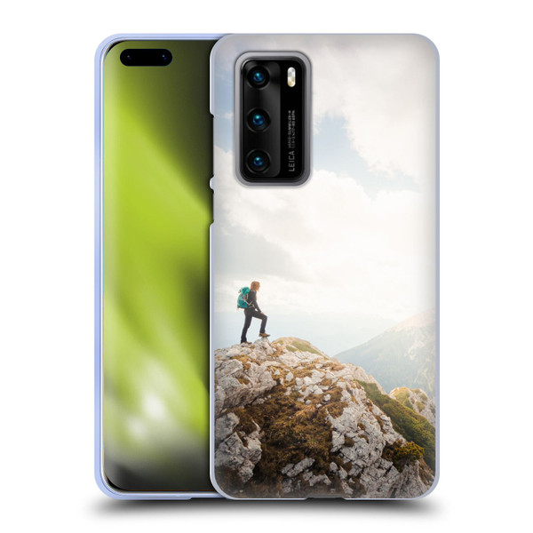 Patrik Lovrin Wanderlust Mountain Wanderer Soft Gel Case for Huawei P40 5G