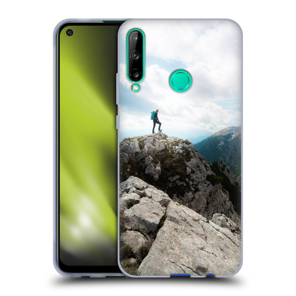 Patrik Lovrin Wanderlust Looking Over New Adventures Soft Gel Case for Huawei P40 lite E