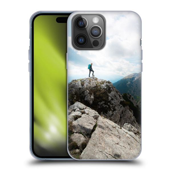Patrik Lovrin Wanderlust Looking Over New Adventures Soft Gel Case for Apple iPhone 14 Pro Max