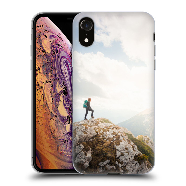 Patrik Lovrin Wanderlust Mountain Wanderer Soft Gel Case for Apple iPhone XR