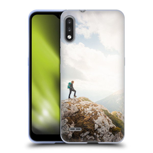 Patrik Lovrin Wanderlust Mountain Wanderer Soft Gel Case for LG K22