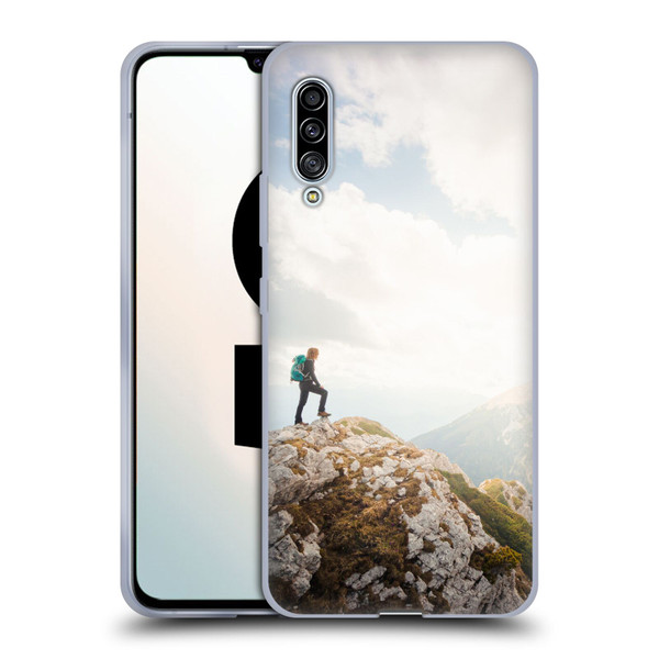 Patrik Lovrin Wanderlust Mountain Wanderer Soft Gel Case for Samsung Galaxy A90 5G (2019)