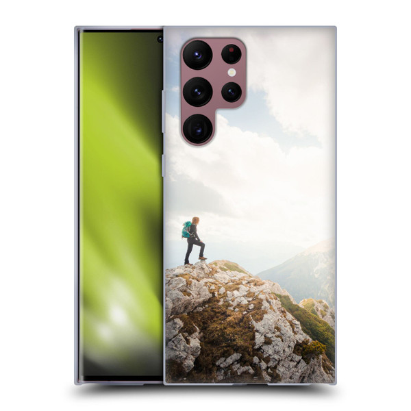 Patrik Lovrin Wanderlust Mountain Wanderer Soft Gel Case for Samsung Galaxy S22 Ultra 5G