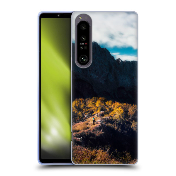 Patrik Lovrin Wanderlust In Awe Of The Mountains Soft Gel Case for Sony Xperia 1 IV