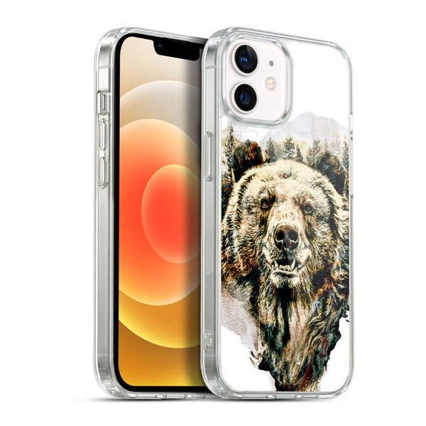 Riza Peker Animals Bear Soft Gel Case for Apple iPhone 12 / iPhone 12 Pro & MagSafe