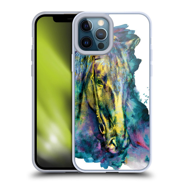Riza Peker Animals Horse Soft Gel Case for Apple iPhone 12 Pro Max