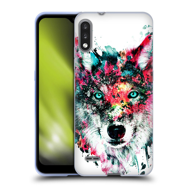 Riza Peker Animals Wolf Soft Gel Case for LG K22