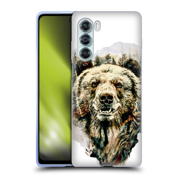 Riza Peker Animals Bear Soft Gel Case for Motorola Edge S30 / Moto G200 5G