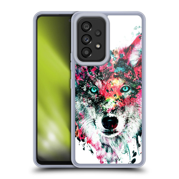 Riza Peker Animals Wolf Soft Gel Case for Samsung Galaxy A53 5G (2022)