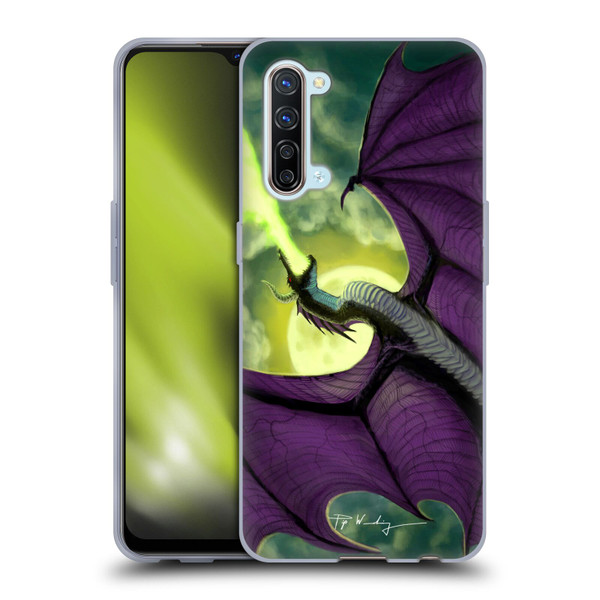 Piya Wannachaiwong Black Dragons Full Moon Soft Gel Case for OPPO Find X2 Lite 5G