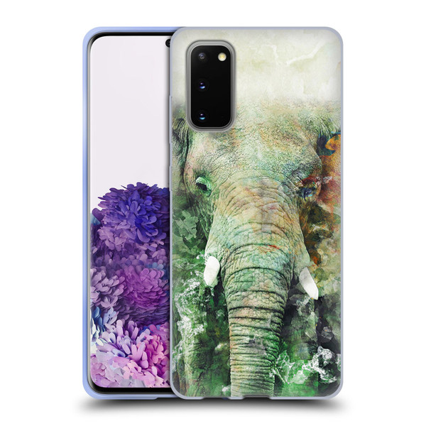 Riza Peker Animals Elephant Soft Gel Case for Samsung Galaxy S20 / S20 5G