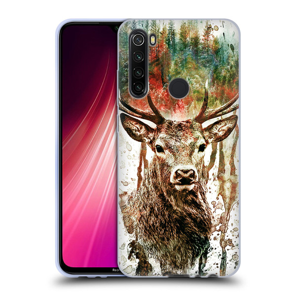Riza Peker Animals Deer Soft Gel Case for Xiaomi Redmi Note 8T