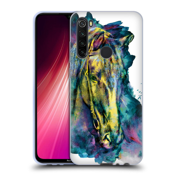 Riza Peker Animals Horse Soft Gel Case for Xiaomi Redmi Note 8T