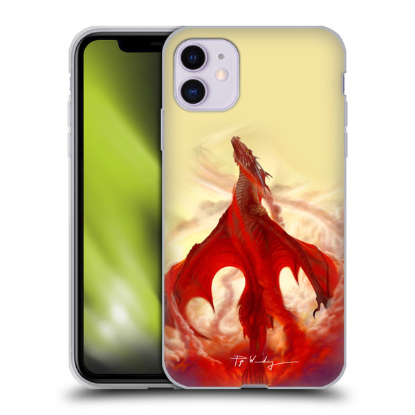 Piya Wannachaiwong Dragons Of Fire Mighty Soft Gel Case for Apple iPhone 11