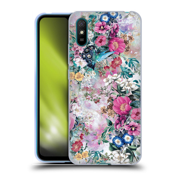 Riza Peker Florals Birds Soft Gel Case for Xiaomi Redmi 9A / Redmi 9AT