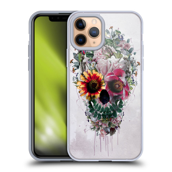 Riza Peker Skulls 6 Sugar Soft Gel Case for Apple iPhone 11 Pro