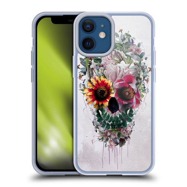 Riza Peker Skulls 6 Sugar Soft Gel Case for Apple iPhone 12 Mini