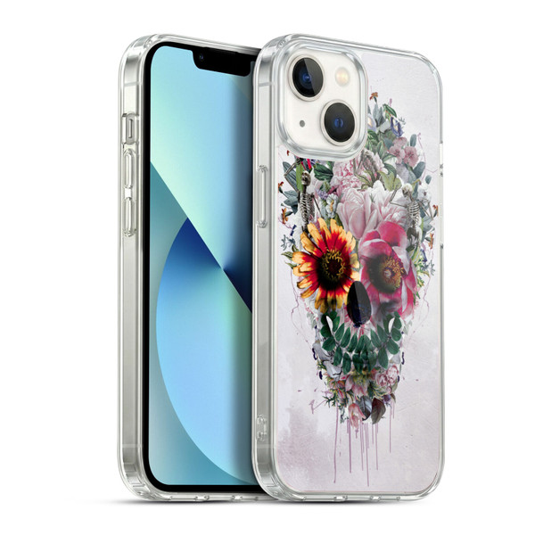 Riza Peker Skulls 6 Sugar Soft Gel Case for Apple iPhone 13