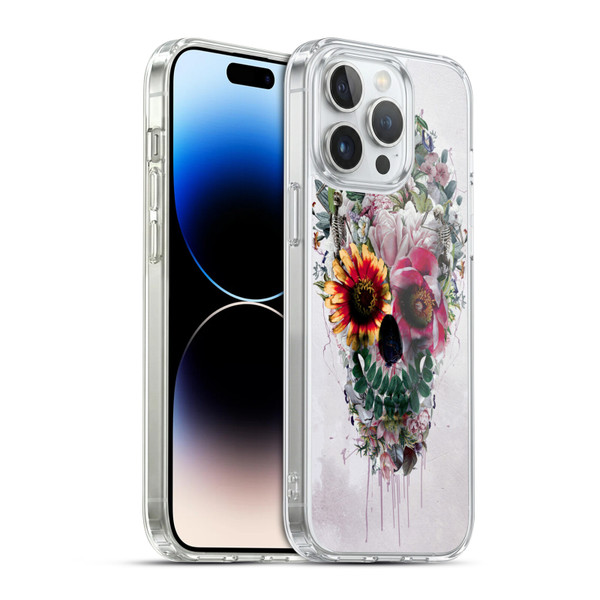 Riza Peker Skulls 6 Sugar Soft Gel Case for Apple iPhone 14 Pro Max & MagSafe