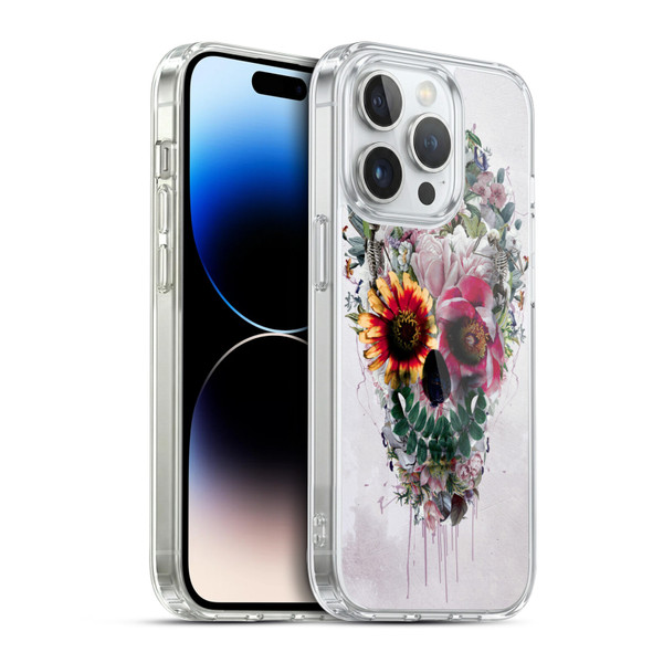 Riza Peker Skulls 6 Sugar Soft Gel Case for Apple iPhone 14 Pro & MagSafe