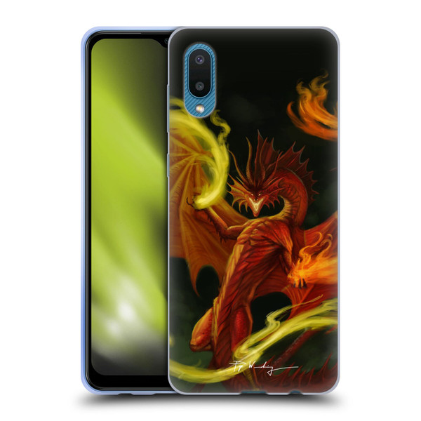 Piya Wannachaiwong Dragons Of Fire Magical Soft Gel Case for Samsung Galaxy A02/M02 (2021)