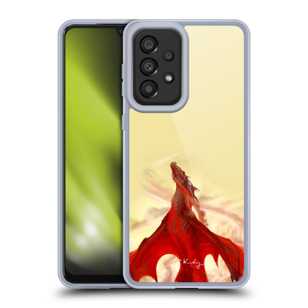 Piya Wannachaiwong Dragons Of Fire Mighty Soft Gel Case for Samsung Galaxy A33 5G (2022)