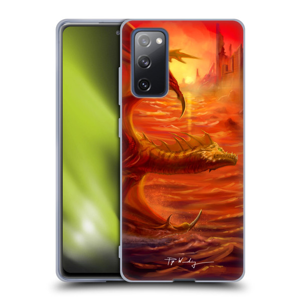 Piya Wannachaiwong Dragons Of Fire Lakeside Soft Gel Case for Samsung Galaxy S20 FE / 5G