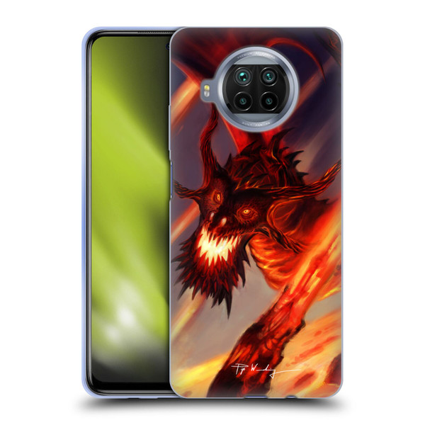 Piya Wannachaiwong Dragons Of Fire Soar Soft Gel Case for Xiaomi Mi 10T Lite 5G