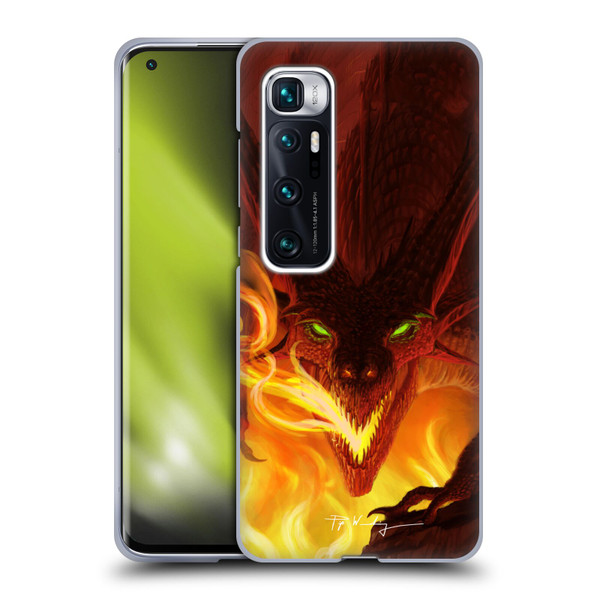 Piya Wannachaiwong Dragons Of Fire Glare Soft Gel Case for Xiaomi Mi 10 Ultra 5G