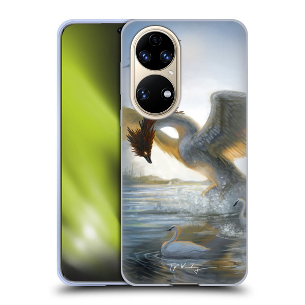 Piya Wannachaiwong Dragons Of Sea And Storms Swan Dragon Soft Gel Case for Huawei P50