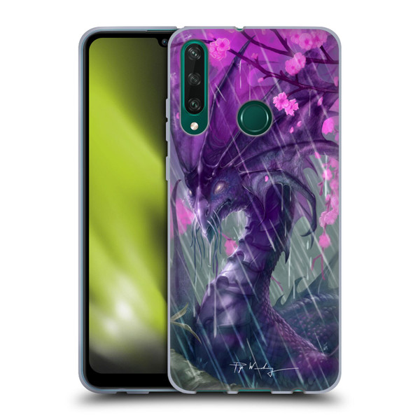 Piya Wannachaiwong Dragons Of Sea And Storms Spring Rain Dragon Soft Gel Case for Huawei Y6p