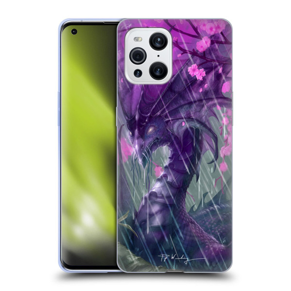 Piya Wannachaiwong Dragons Of Sea And Storms Spring Rain Dragon Soft Gel Case for OPPO Find X3 / Pro