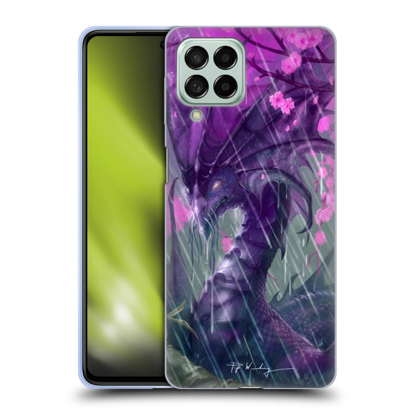 Piya Wannachaiwong Dragons Of Sea And Storms Spring Rain Dragon Soft Gel Case for Samsung Galaxy M53 (2022)