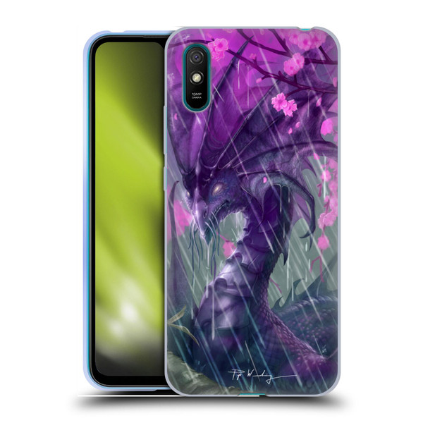 Piya Wannachaiwong Dragons Of Sea And Storms Spring Rain Dragon Soft Gel Case for Xiaomi Redmi 9A / Redmi 9AT