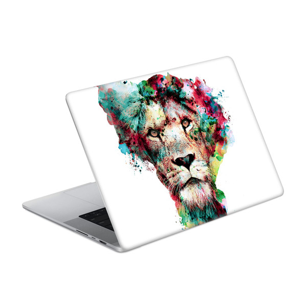 Riza Peker Animals The King Vinyl Sticker Skin Decal Cover for Apple MacBook Pro 14" A2442