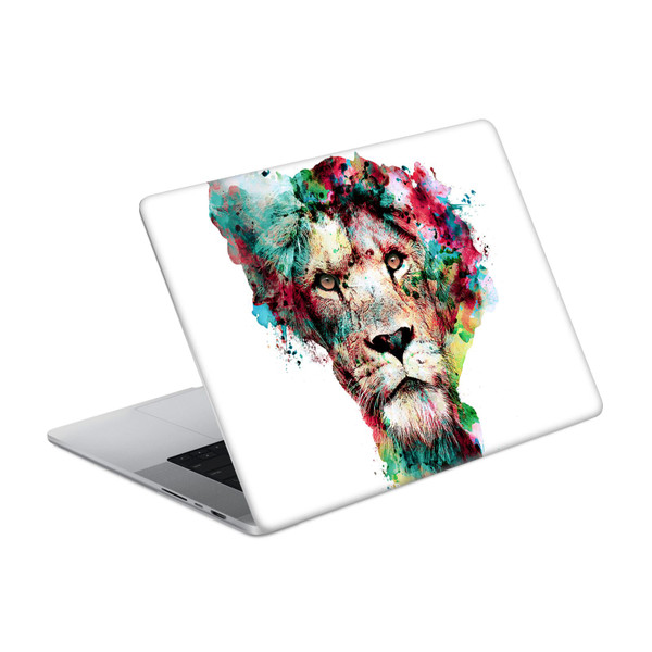 Riza Peker Animals The King Vinyl Sticker Skin Decal Cover for Apple MacBook Pro 16" A2485