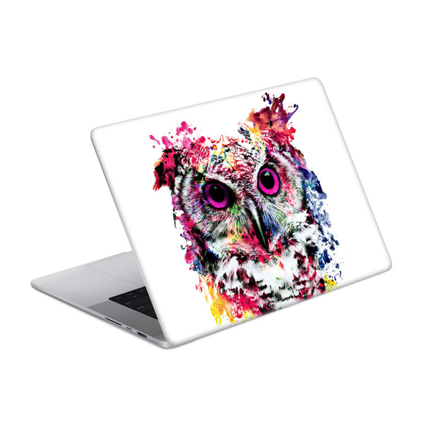 Riza Peker Animals Owl Vinyl Sticker Skin Decal Cover for Apple MacBook Pro 16" A2485