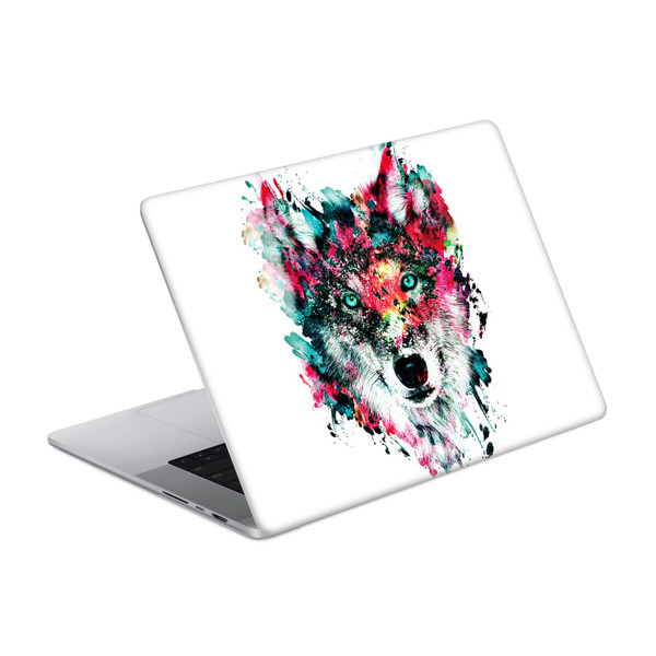 Riza Peker Animals Wolf Vinyl Sticker Skin Decal Cover for Apple MacBook Pro 16" A2485