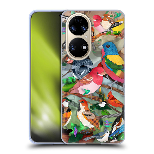 Suzan Lind Birds Medley 2 Soft Gel Case for Huawei P50