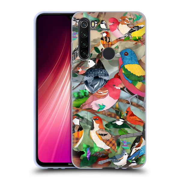 Suzan Lind Birds Medley 2 Soft Gel Case for Xiaomi Redmi Note 8T