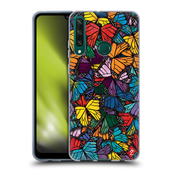 Suzan Lind Butterflies Monarch Soft Gel Case for Huawei Y6p