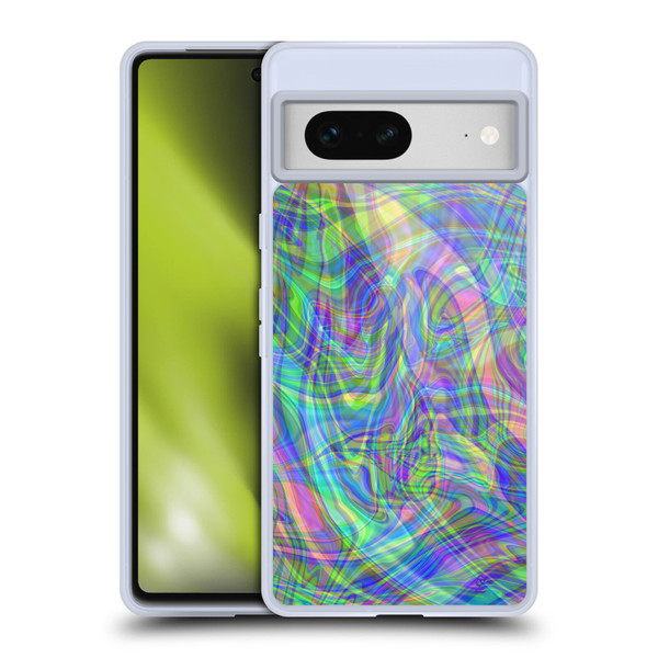 Suzan Lind Colours & Patterns Iridescent Abstract Soft Gel Case for Google Pixel 7