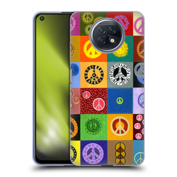 Suzan Lind Colours & Patterns Peace Quilt Soft Gel Case for Xiaomi Redmi Note 9T 5G