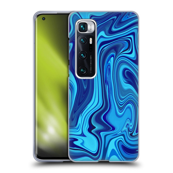 Suzan Lind Marble Blue Soft Gel Case for Xiaomi Mi 10 Ultra 5G