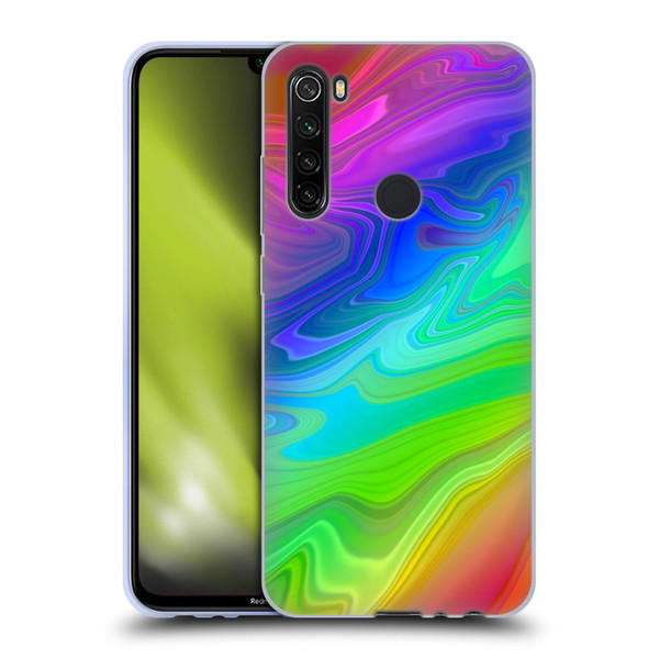 Suzan Lind Marble Rainbow Soft Gel Case for Xiaomi Redmi Note 8T